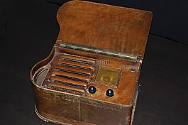 老,無(wú)線電,舊收音機(jī)