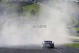 賽車(chē),煙,事故
