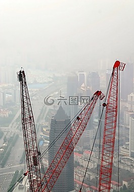 起重機,正面,玻璃
