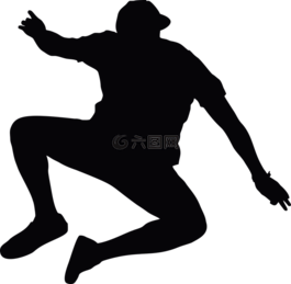 男孩,人類,跳躍