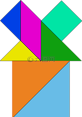 七巧板,謎題,中國