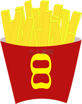 法國,炸薯條,食品