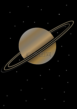 土星,行星,空間