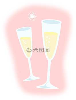 香檳,玻璃,玻璃