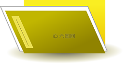 文件夾,圖標,開放
