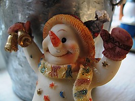 雪人,圣誕,堆雪人