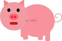 豬,粉紅色,食品