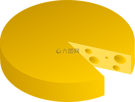 奶酪,切片,乳制品