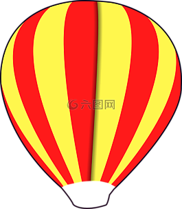 熱氣球,飛,氣球