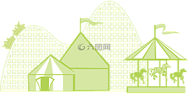 馬戲團,帳篷,狂歡節(jié)