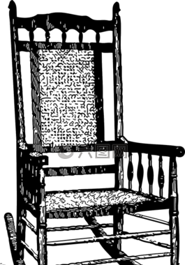 搖椅,搖臂,圖