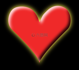 心,愛,紅色