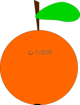 橙色,水果,柑橘