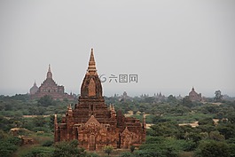 寶塔,蒲甘,緬甸