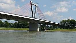 建設,橋,杜塞爾多夫