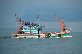 泰國,船,海