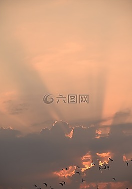 云,陽光,天空