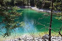eibsee,湖,巴伐利亞