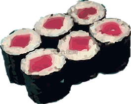 壽司,輥,水稻