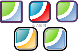 符號,按鈕,廣場