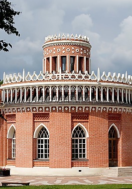 tsaritsyno,公园,城堡公园