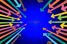 箭頭,內(nèi),壓力