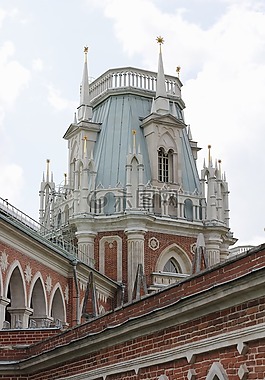 tsaritsyno,公园,城堡公园