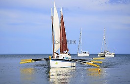 小船,海,浏览