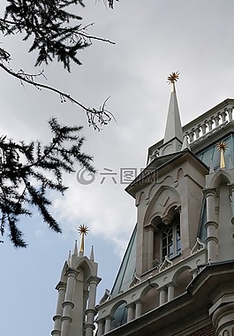 tsaritsyno,公园,城堡公园