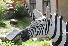 斑馬,獨角獸,藝術