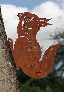 松鼠,樹,嚙齒動物