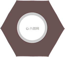 螺母,硬件,六角頭