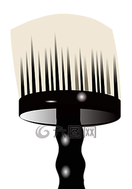 巴伯,畫(huà)筆,圓