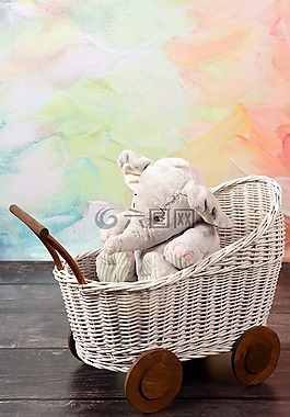 大象,玩具,毛絨