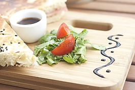 食品,板,番茄