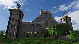 minecraft,城堡,給予