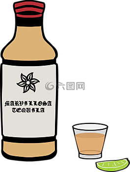酒精,豪飲,瓶