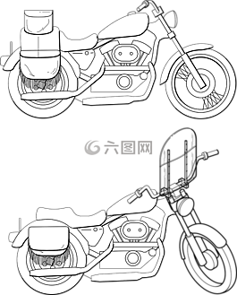 摩托車,車輛,交通