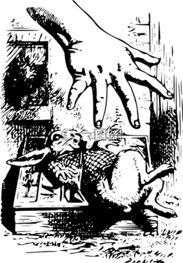 手,幻想,下降