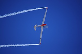 滑翔機(jī),飛行,藍(lán)色的天空
