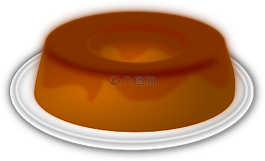 法蘭配件,布丁,甜點(diǎn)