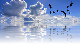 海,假期,夏季