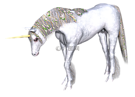 獨(dú)角獸,幻想,仙女