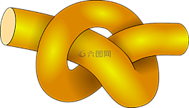 結,綁,黃色