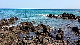 濟(jì)州,海,夏