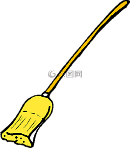 掃帚,清洗,掃描