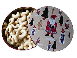 vanillekipferl,圣诞烘焙,bredla