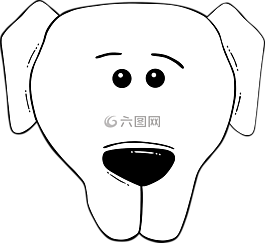 狗,臉,頭