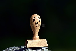 郵票,辦公室,木制圖章