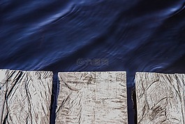 碼頭,水,對(duì)比